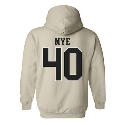 Vanderbilt - NCAA Baseball : Austin Nye - Replica Shersey Hooded Sweatshirt