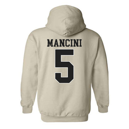Vanderbilt - NCAA Baseball : Mike Mancini - Replica Shersey Hooded Sweatshirt-1
