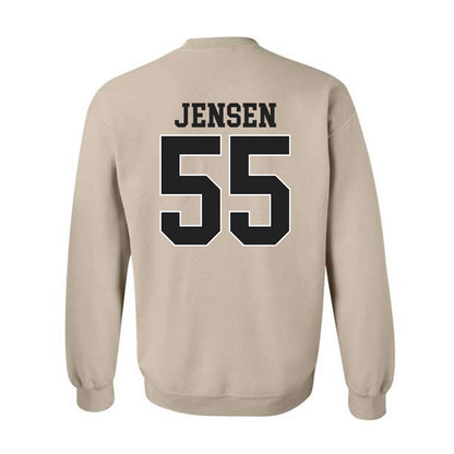 Vanderbilt - NCAA Baseball : Max Jensen - Replica Shersey Crewneck Sweatshirt-1