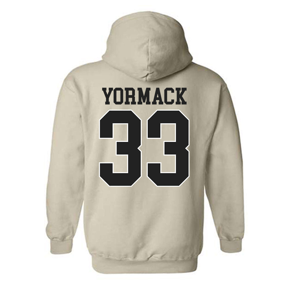 Vanderbilt - NCAA Baseball : Ryan Yormack - Replica Shersey Hooded Sweatshirt-1