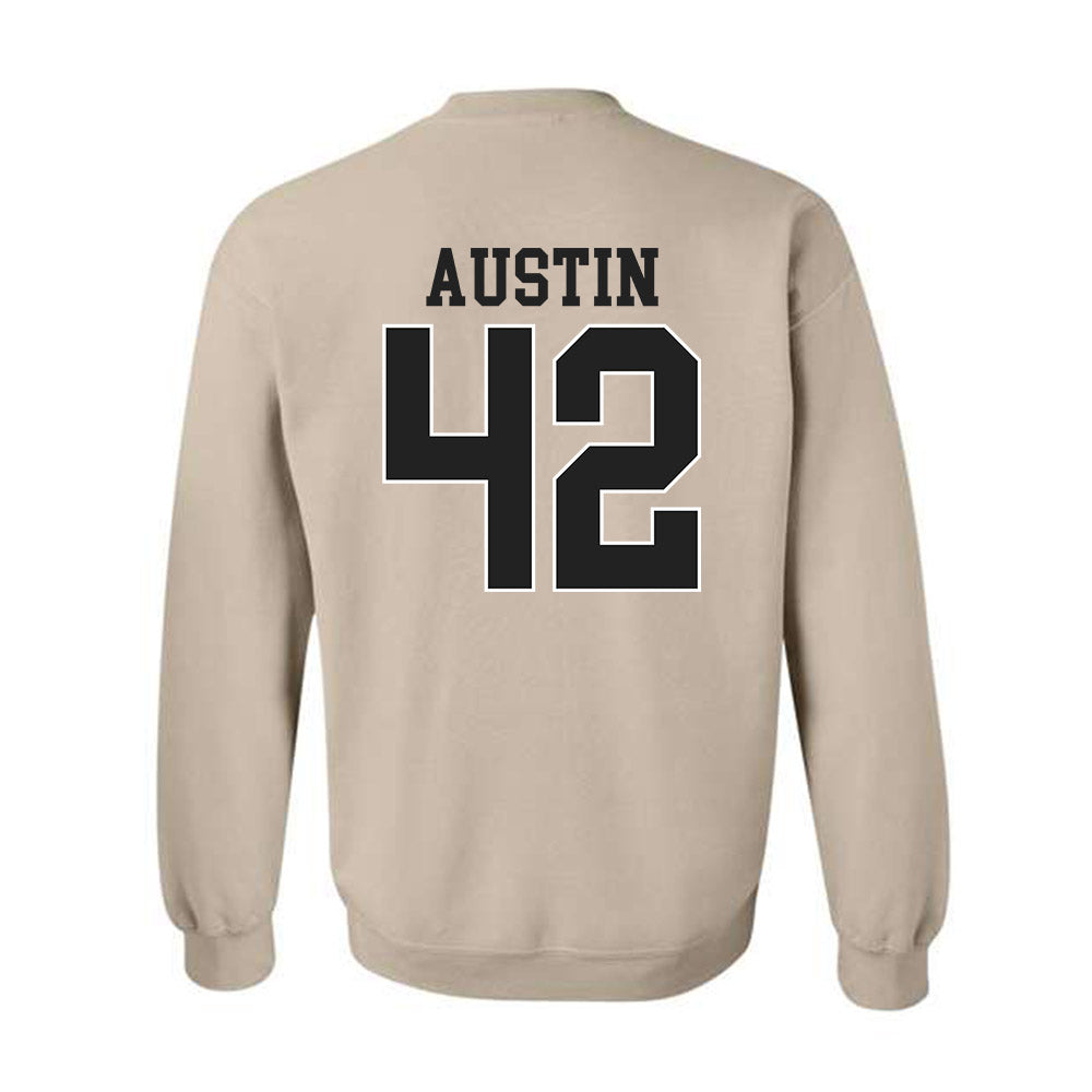 Vanderbilt - NCAA Baseball : Reginald Austin - Replica Shersey Crewneck Sweatshirt-1