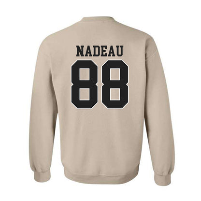 Vanderbilt - NCAA Baseball : Wyatt Nadeau - Replica Shersey Crewneck Sweatshirt-1