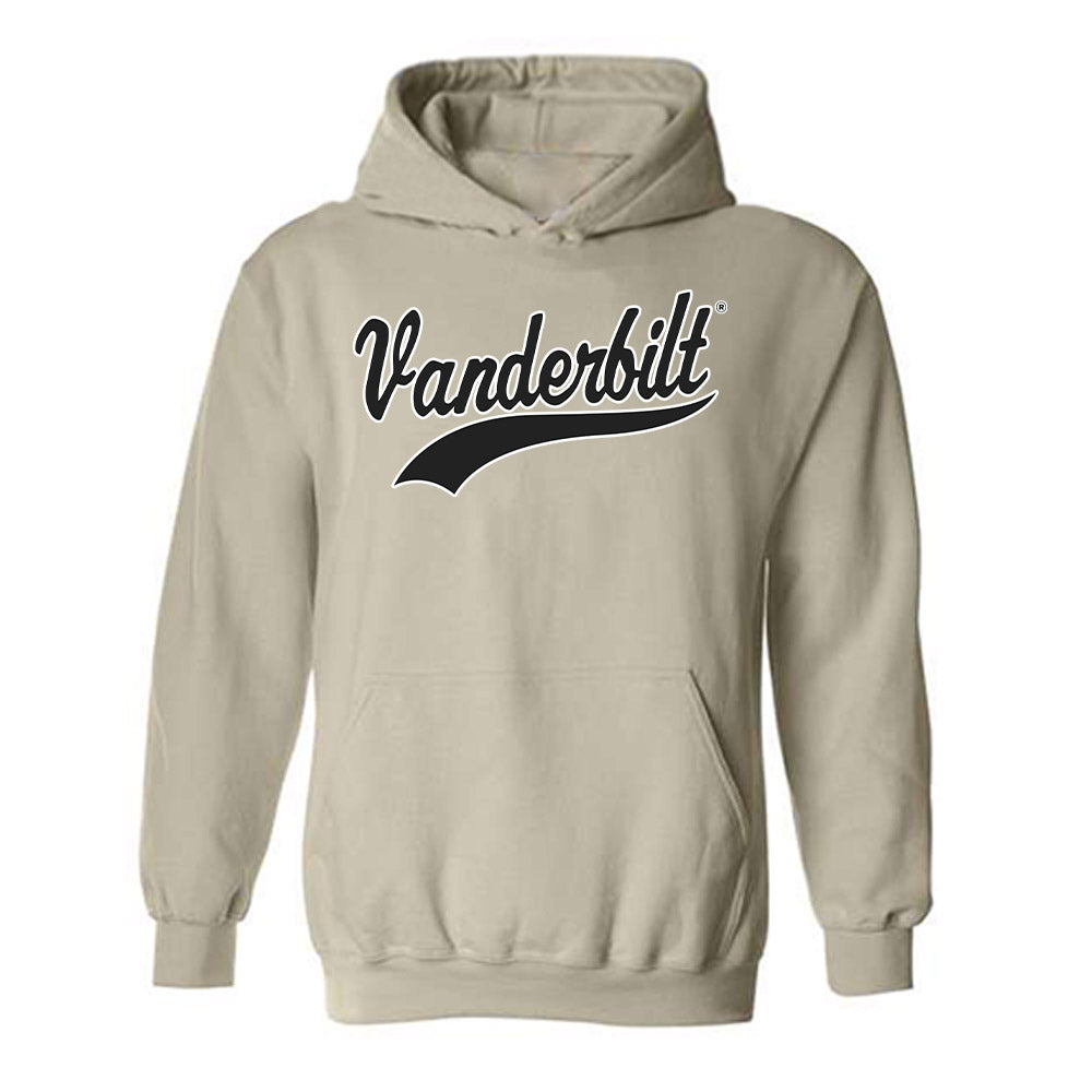 Vanderbilt - NCAA Baseball : Will Hampton - Replica Shersey Hooded Sweatshirt-0