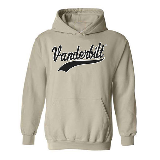 Vanderbilt - NCAA Baseball : Will Hampton - Replica Shersey Hooded Sweatshirt-0