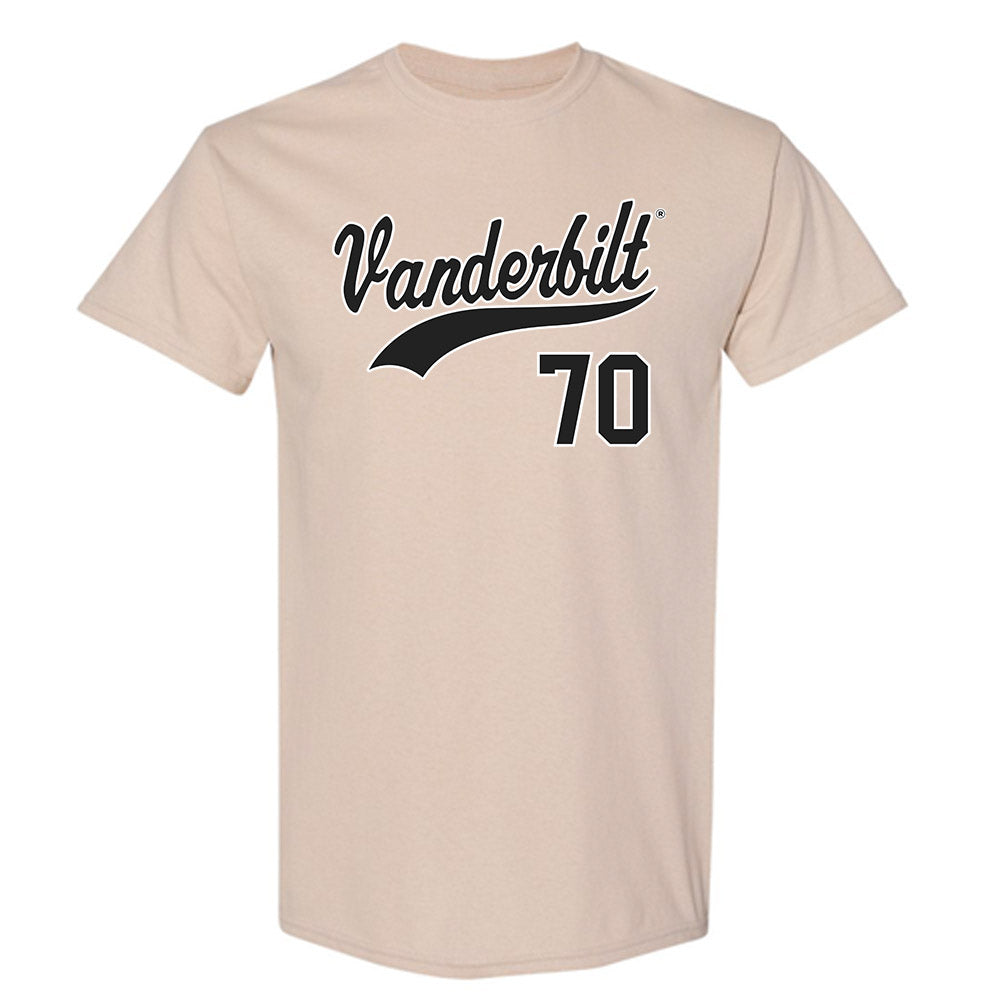 Vanderbilt - NCAA Baseball : Tristan Bristow - Replica Shersey T-Shirt-0