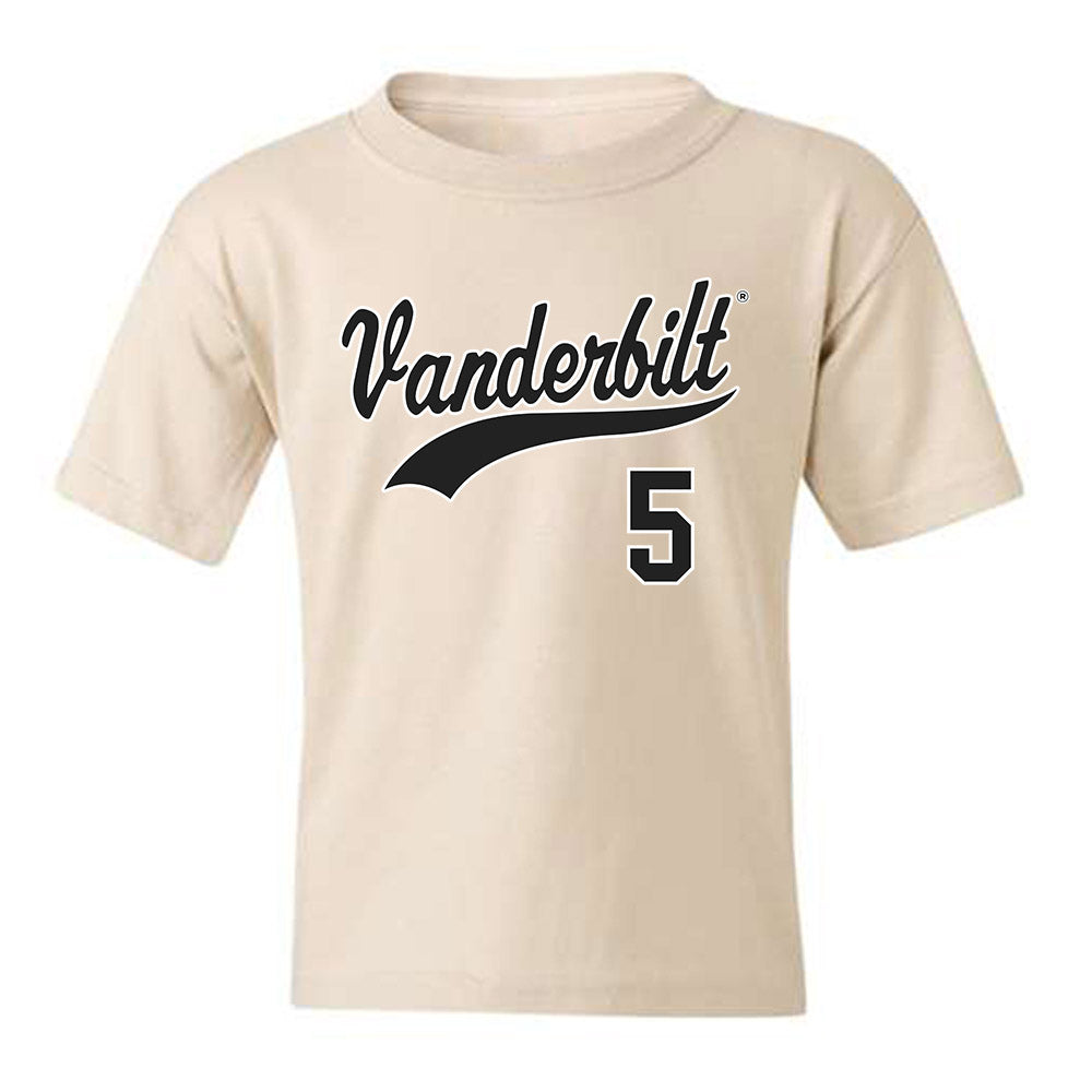 Vanderbilt - NCAA Baseball : Mike Mancini - Replica Shersey Youth T-Shirt-0