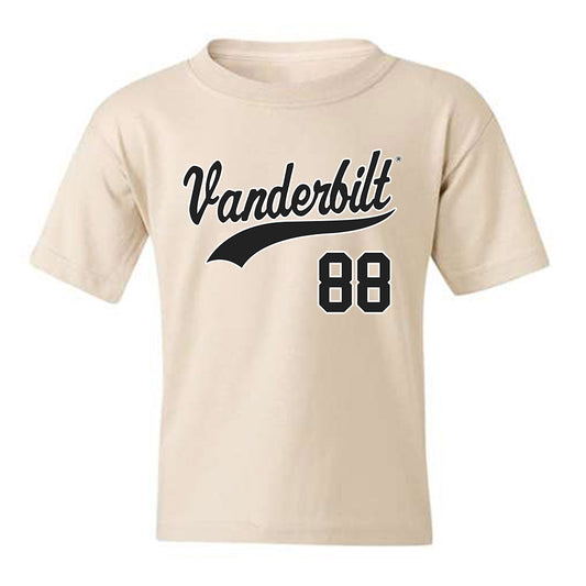 Vanderbilt - NCAA Baseball : Wyatt Nadeau - Replica Shersey Youth T-Shirt-0