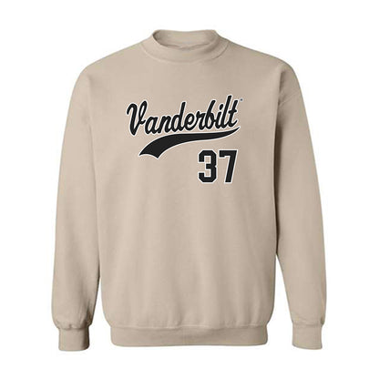 Vanderbilt - NCAA Baseball : Jakob Schulz - Replica Shersey Crewneck Sweatshirt-0