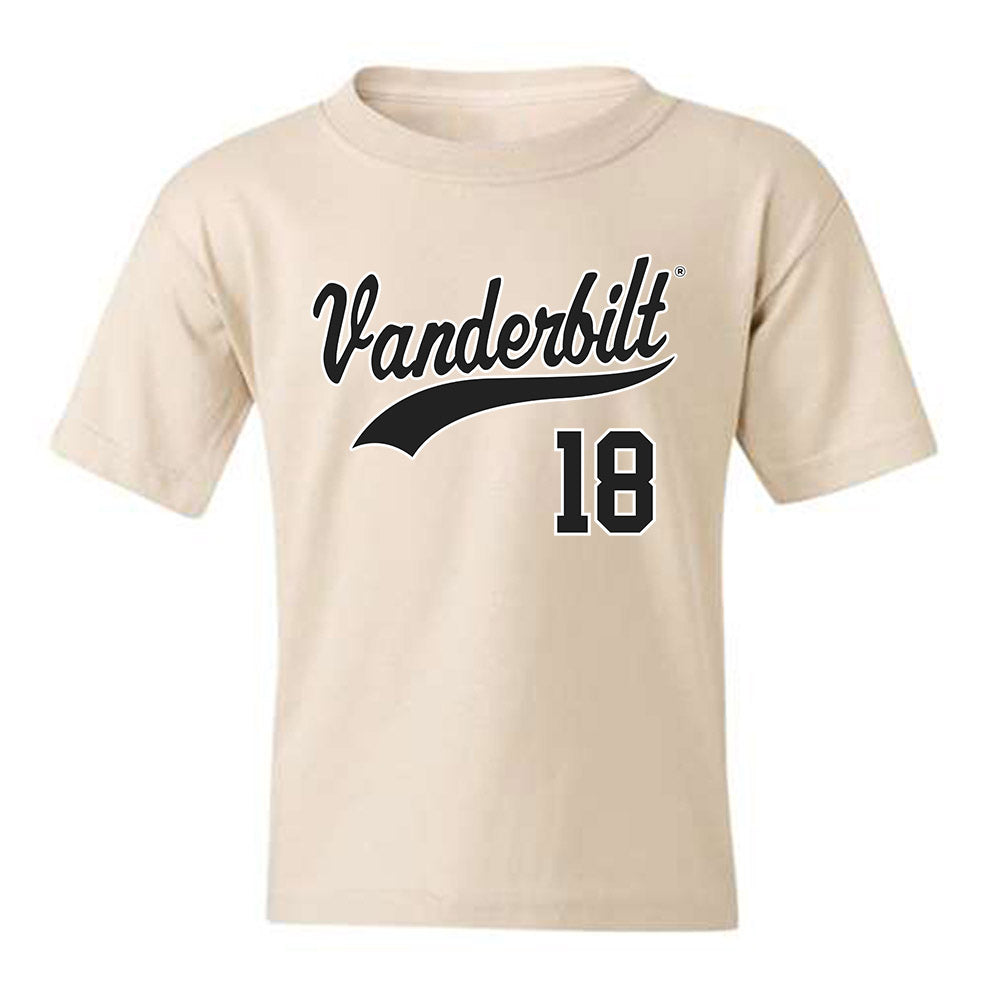 Vanderbilt - NCAA Baseball : Korbin Reynolds - Replica Shersey Youth T-Shirt-0
