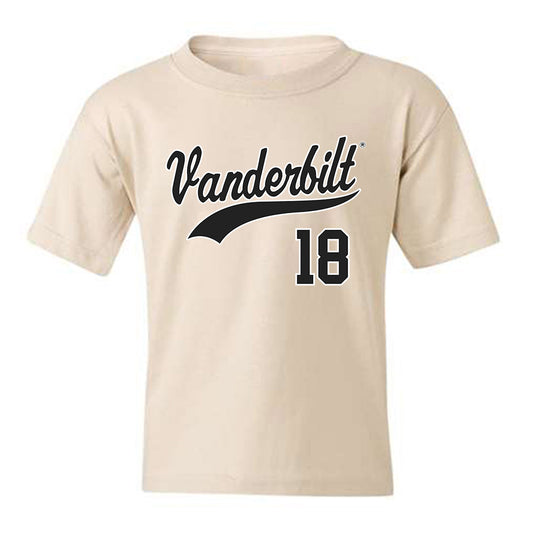 Vanderbilt - NCAA Baseball : Korbin Reynolds - Replica Shersey Youth T-Shirt-0