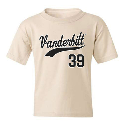 Vanderbilt - NCAA Baseball : Connor Fennell - Replica Shersey Youth T-Shirt