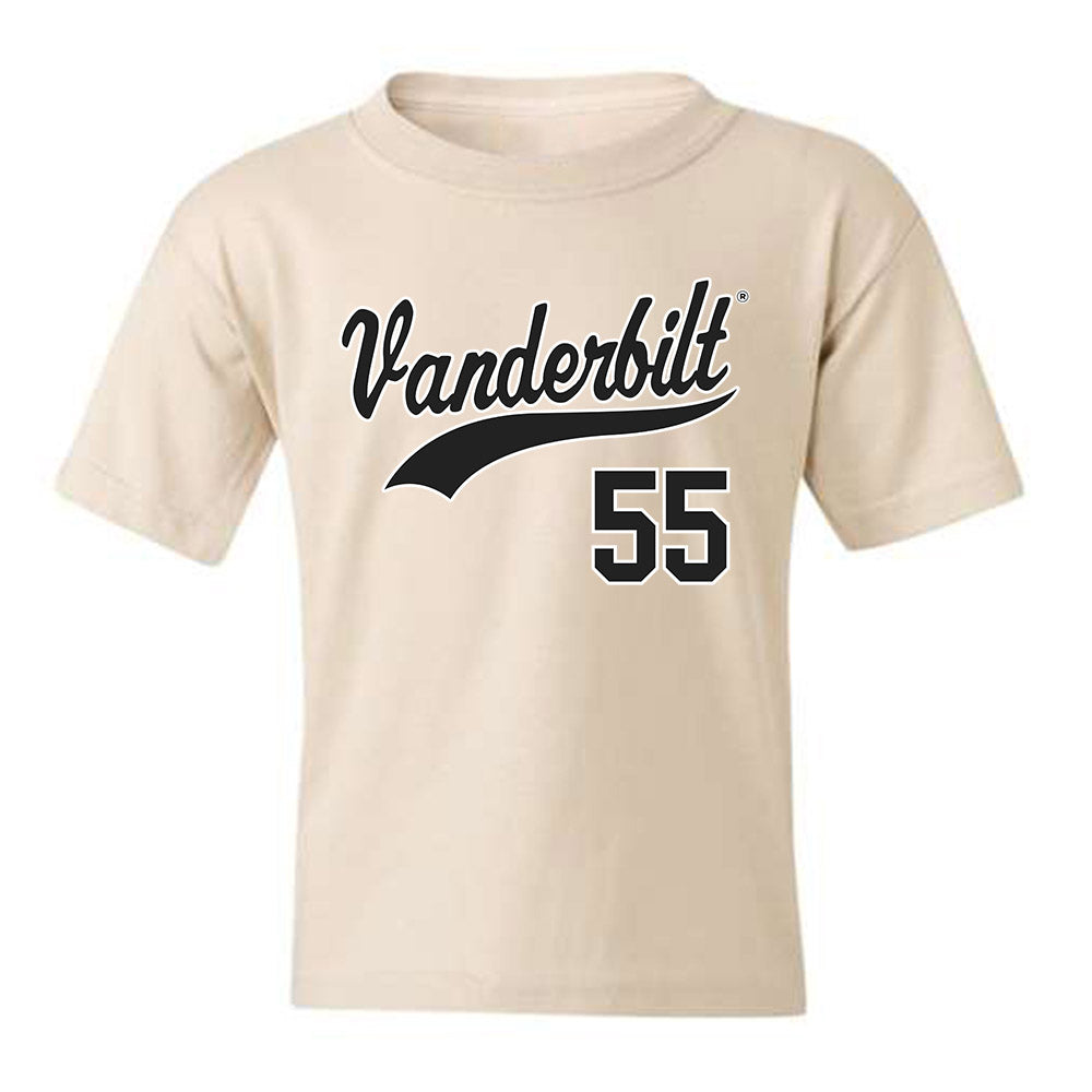 Vanderbilt - NCAA Baseball : Cody Bowker - Replica Shersey Youth T-Shirt