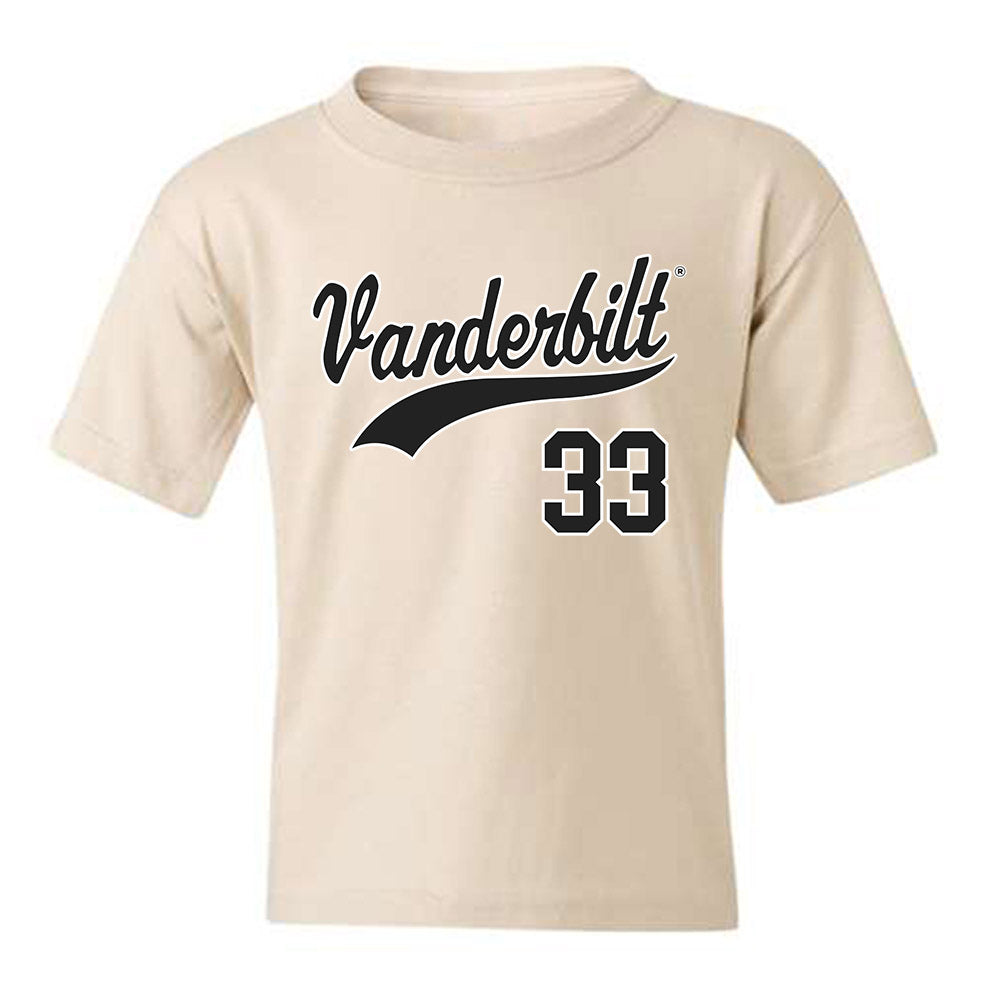 Vanderbilt - NCAA Baseball : Ryan Yormack - Replica Shersey Youth T-Shirt-0