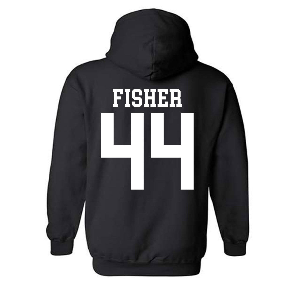 Vanderbilt - NCAA Football : Gabe Fisher - Replica Shersey Hooded Sweatshirt-1