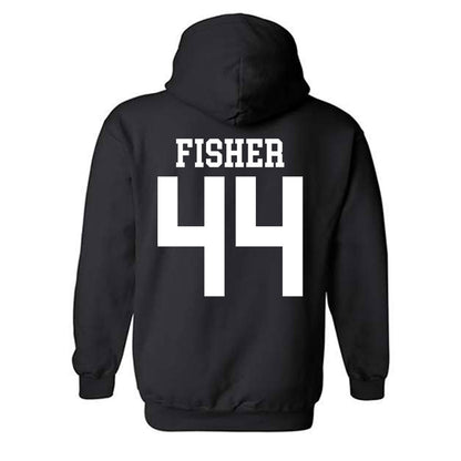 Vanderbilt - NCAA Football : Gabe Fisher - Replica Shersey Hooded Sweatshirt-1