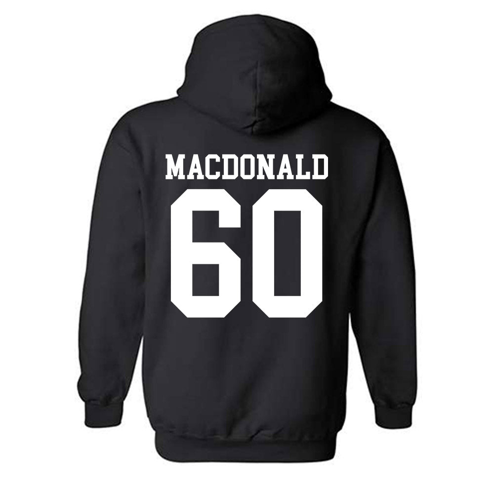 Vanderbilt - NCAA Football : Duncan MacDonald - Replica Shersey Hooded Sweatshirt-1