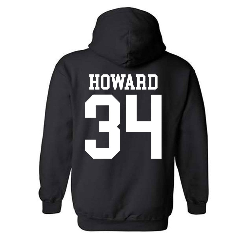 Vanderbilt - NCAA Football : Austin Howard - Replica Shersey Hooded Sweatshirt-1