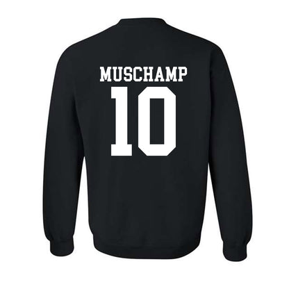Vanderbilt - NCAA Football : Whit Muschamp - Replica Shersey Crewneck Sweatshirt-1
