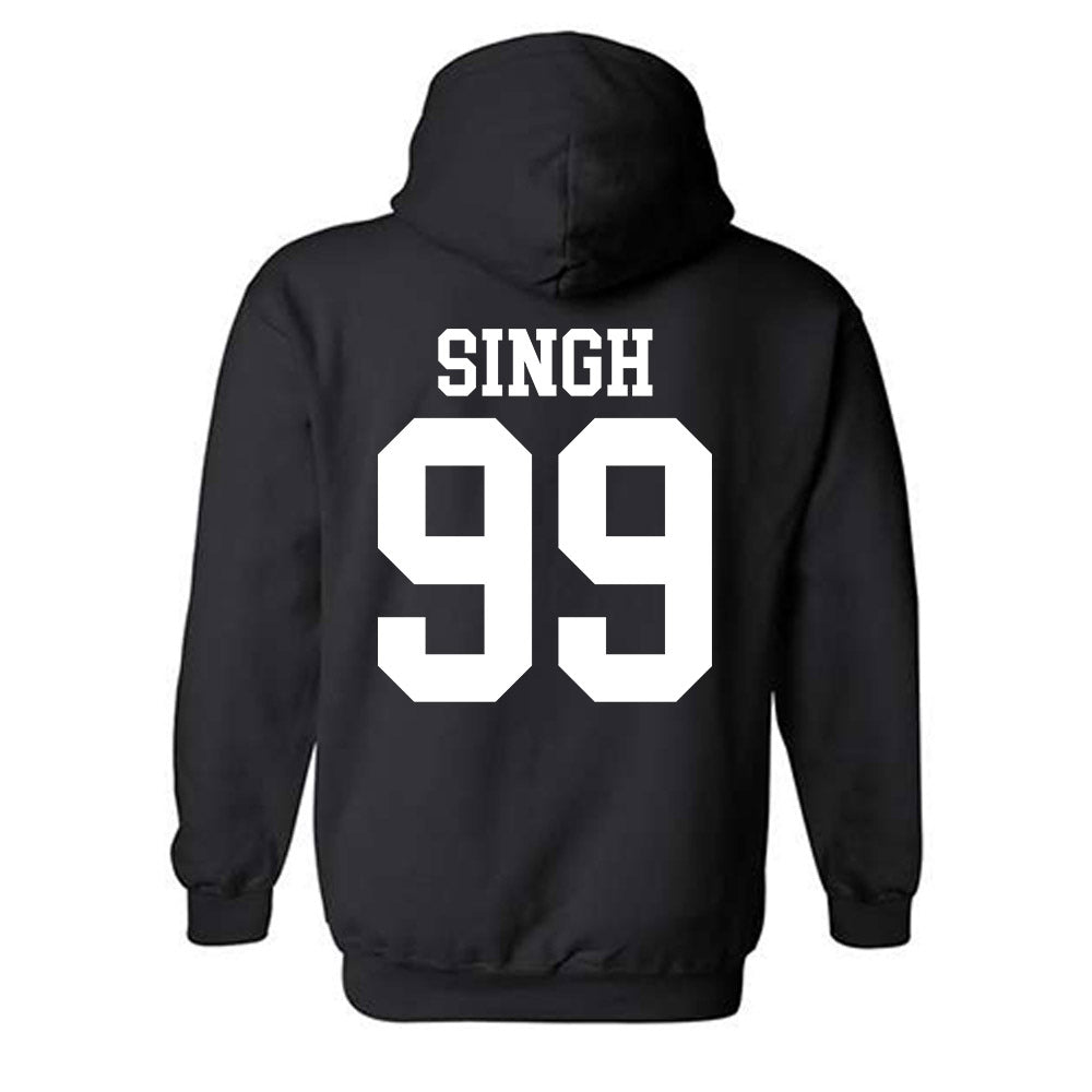 Vanderbilt - NCAA Football : Joshua Singh - Replica Shersey Hooded Sweatshirt-1
