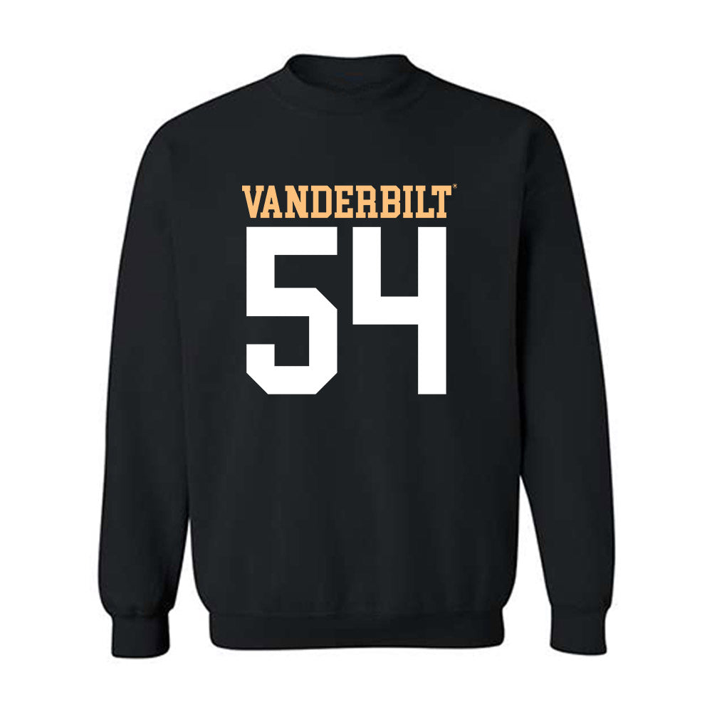 Vanderbilt - NCAA Football : Steven Hubbard - Replica Shersey Crewneck Sweatshirt