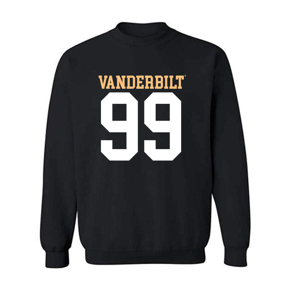 Vanderbilt - NCAA Football : Joshua Singh - Replica Shersey Crewneck Sweatshirt-0
