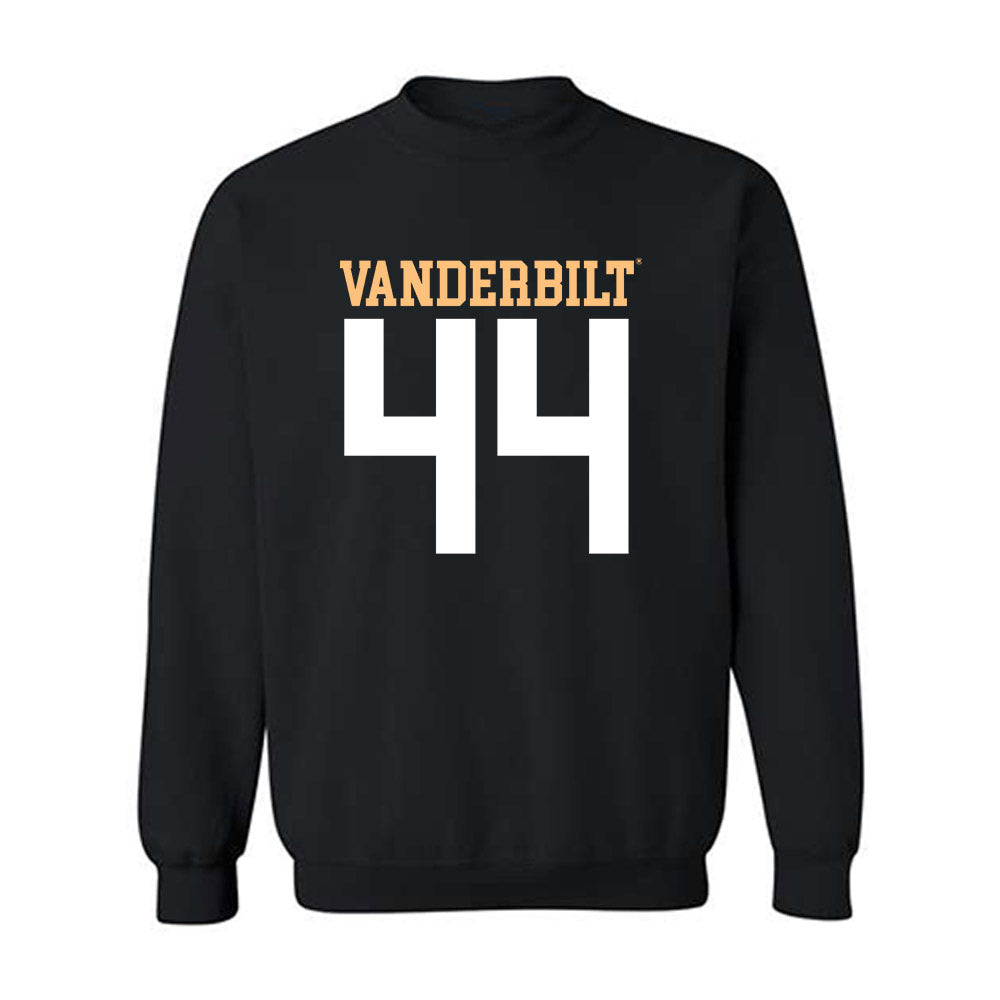 Vanderbilt - NCAA Football : Gabe Fisher - Replica Shersey Crewneck Sweatshirt-0