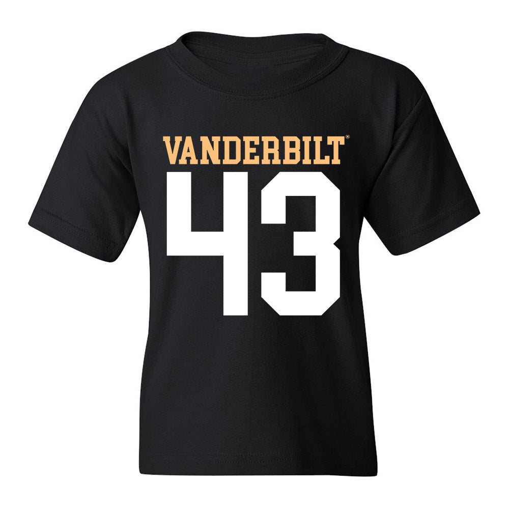 Vanderbilt - NCAA Football : Will Conley - Replica Shersey Youth T-Shirt