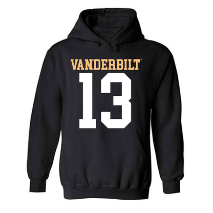 Vanderbilt - NCAA Football : Chase Gillespie - Replica Shersey Hooded Sweatshirt