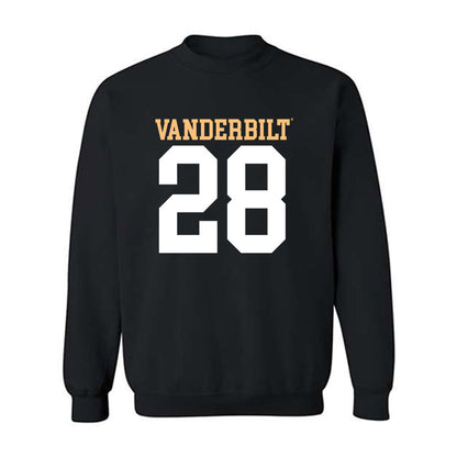 Vanderbilt - NCAA Football : Thomas Jones - Replica Shersey Crewneck Sweatshirt