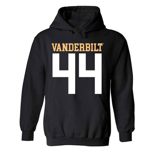 Vanderbilt - NCAA Football : Gabe Fisher - Replica Shersey Hooded Sweatshirt-0