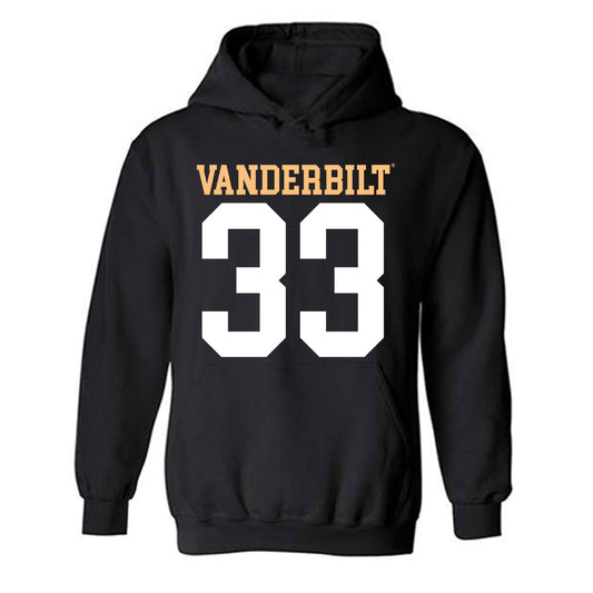 Vanderbilt - NCAA Football : Gabe Fields Jr - Replica Shersey Hooded Sweatshirt-0
