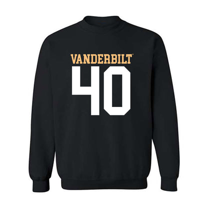 Vanderbilt - NCAA Football : Jamison Curtis - Replica Shersey Crewneck Sweatshirt-0