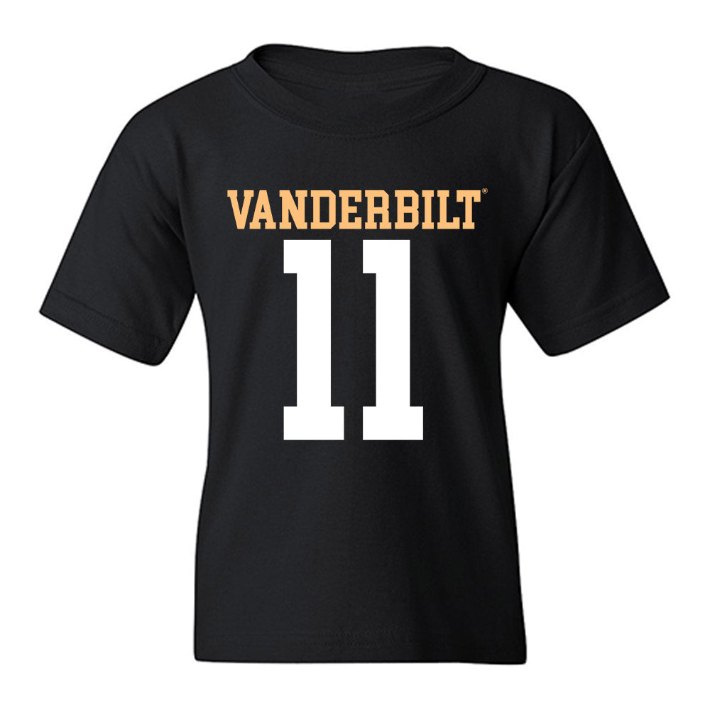 Vanderbilt - NCAA Football : Jack Elliott - Replica Shersey Youth T-Shirt-0
