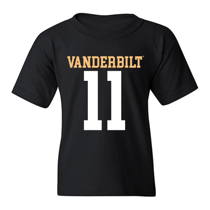 Vanderbilt - NCAA Football : Jack Elliott - Replica Shersey Youth T-Shirt-0