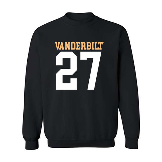 Vanderbilt - NCAA Football : Jaylin Lackey - Replica Shersey Crewneck Sweatshirt