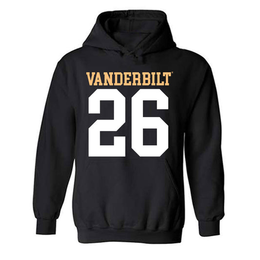 Vanderbilt - NCAA Football : Cayden Daniels - Replica Shersey Hooded Sweatshirt-0