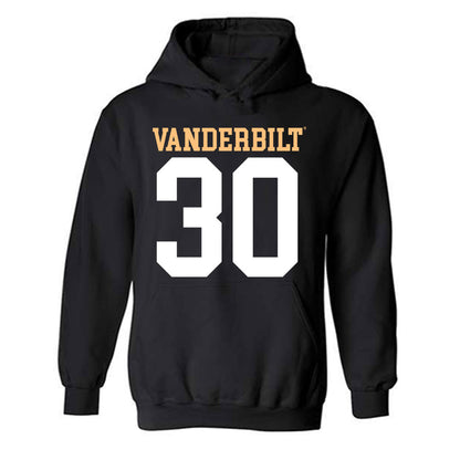 Vanderbilt - NCAA Football : Trudell Berry - Replica Shersey Hooded Sweatshirt-0