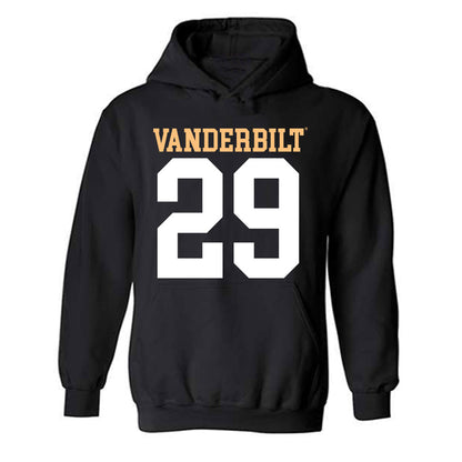 Vanderbilt - NCAA Football : Miles Capers - Replica Shersey Hooded Sweatshirt