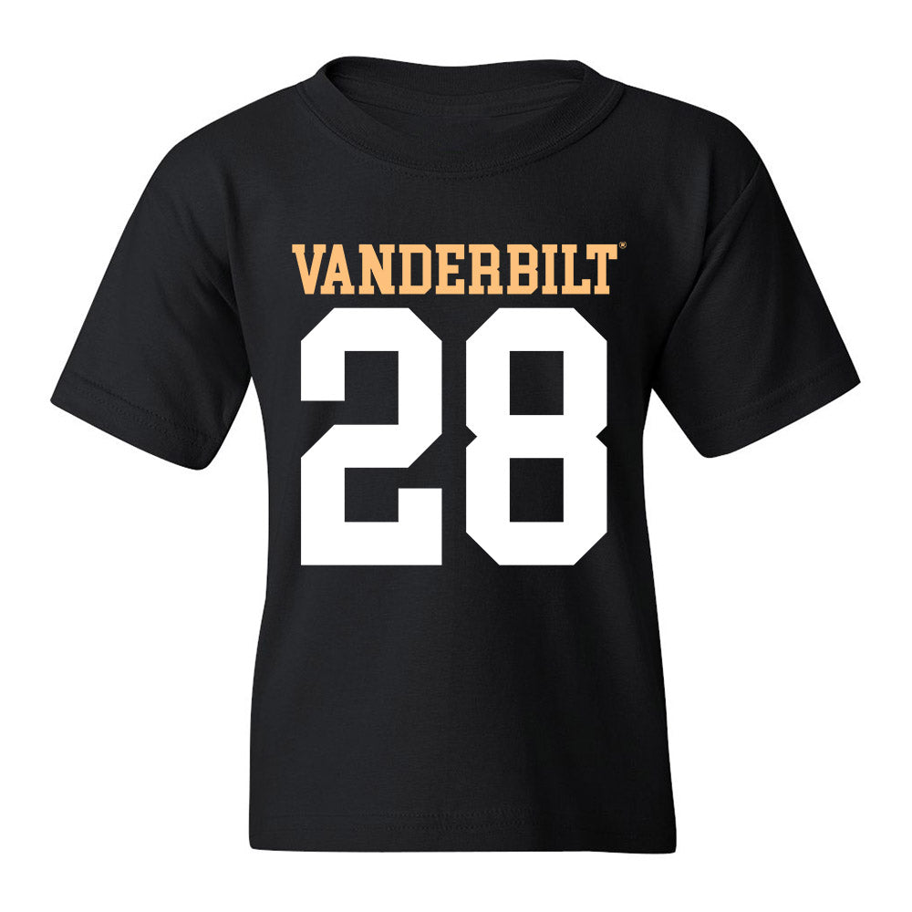 Vanderbilt - NCAA Football : Thomas Jones - Replica Shersey Youth T-Shirt