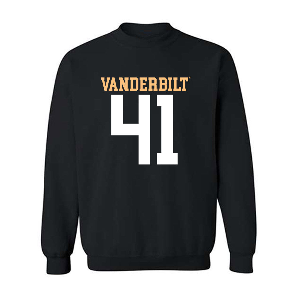 Vanderbilt - NCAA Football : Stone Owens - Replica Shersey Crewneck Sweatshirt-0