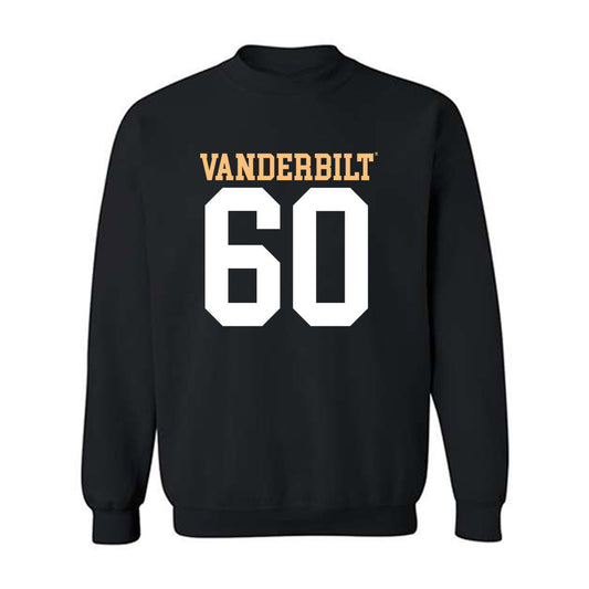 Vanderbilt - NCAA Football : Duncan MacDonald - Replica Shersey Crewneck Sweatshirt-0