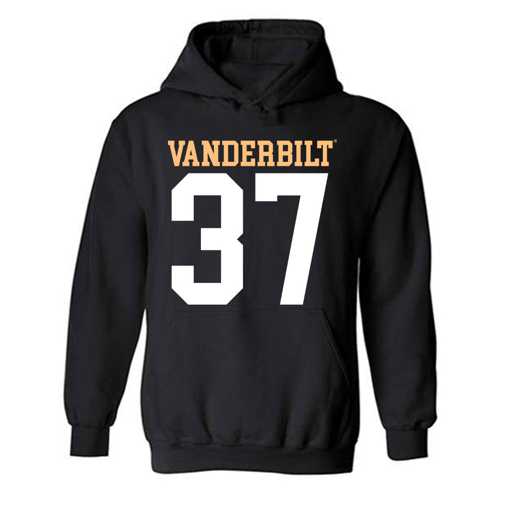 Vanderbilt - NCAA Football : Jack Wanzung - Replica Shersey Hooded Sweatshirt-0