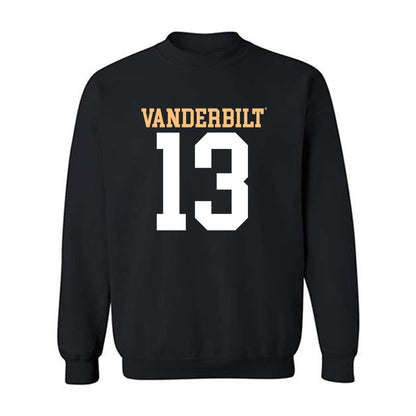 Vanderbilt - NCAA Football : Chase Gillespie - Replica Shersey Crewneck Sweatshirt