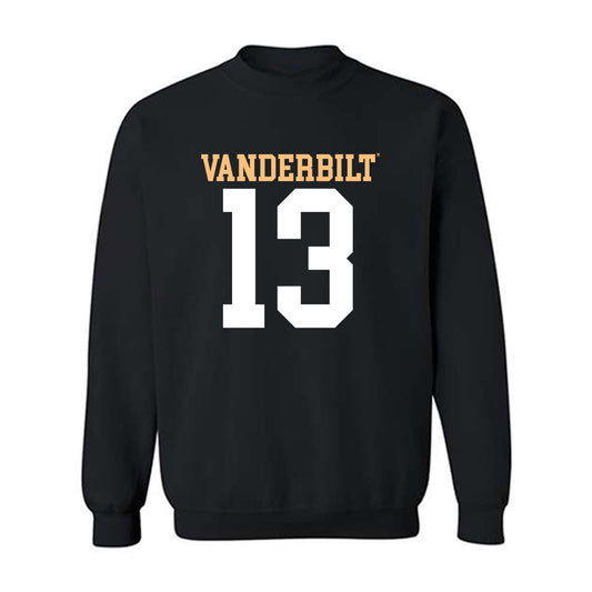 Vanderbilt - NCAA Football : Chase Gillespie - Replica Shersey Crewneck Sweatshirt