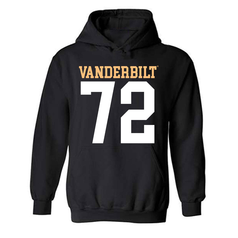 Vanderbilt - NCAA Football : Joshua Raymond - Replica Shersey Hooded Sweatshirt-0
