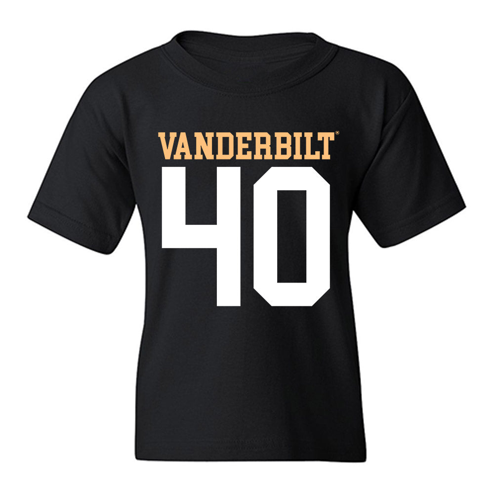 Vanderbilt - NCAA Football : Jamison Curtis - Replica Shersey Youth T-Shirt-0