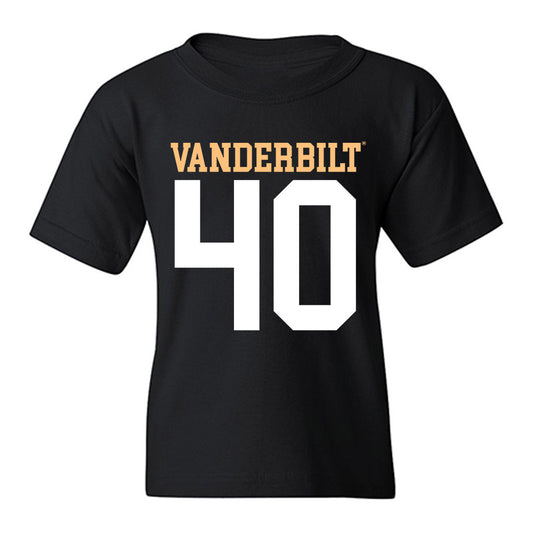 Vanderbilt - NCAA Football : Jamison Curtis - Replica Shersey Youth T-Shirt-0