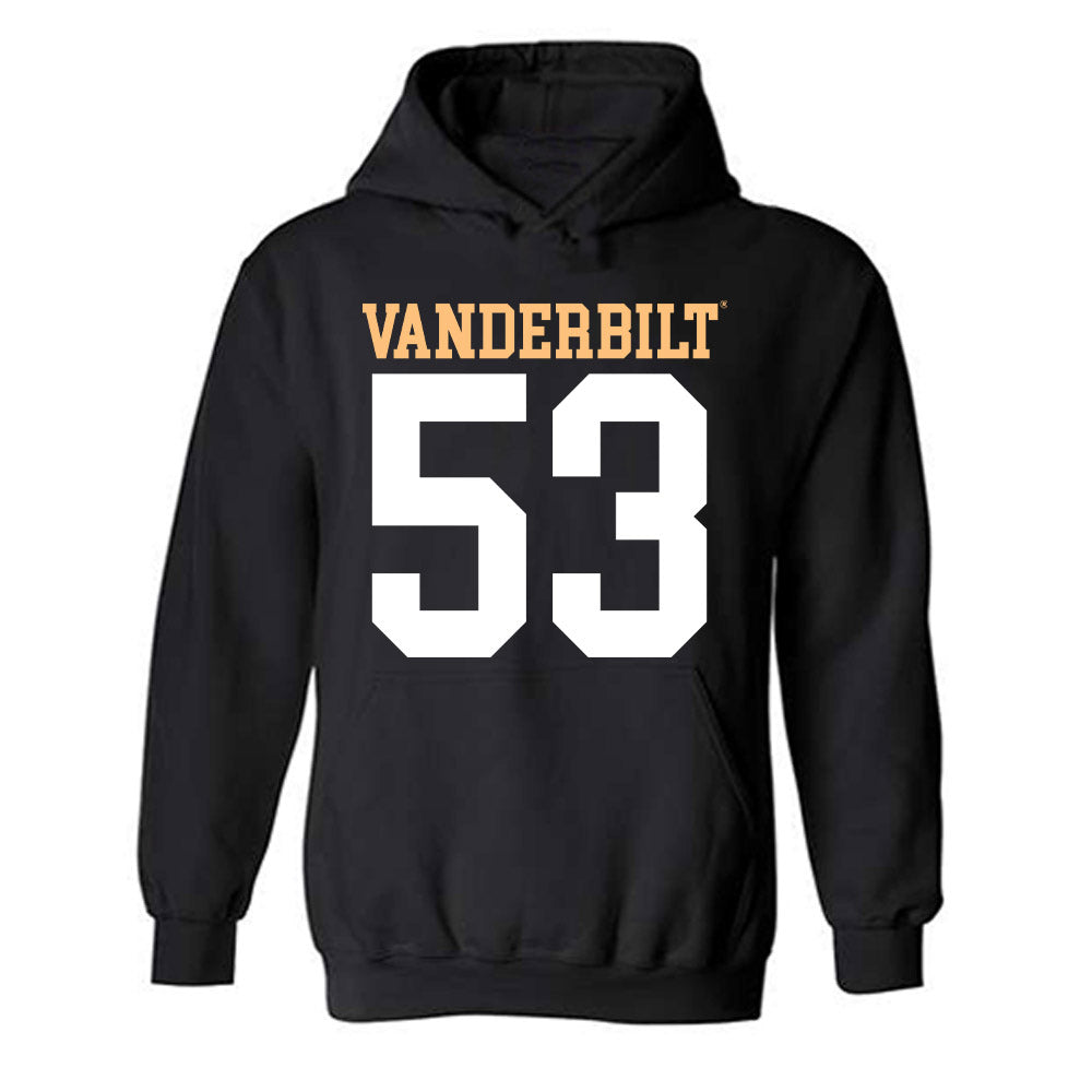 Vanderbilt - NCAA Football : Glenn Seabrooks III - Replica Shersey Hooded Sweatshirt