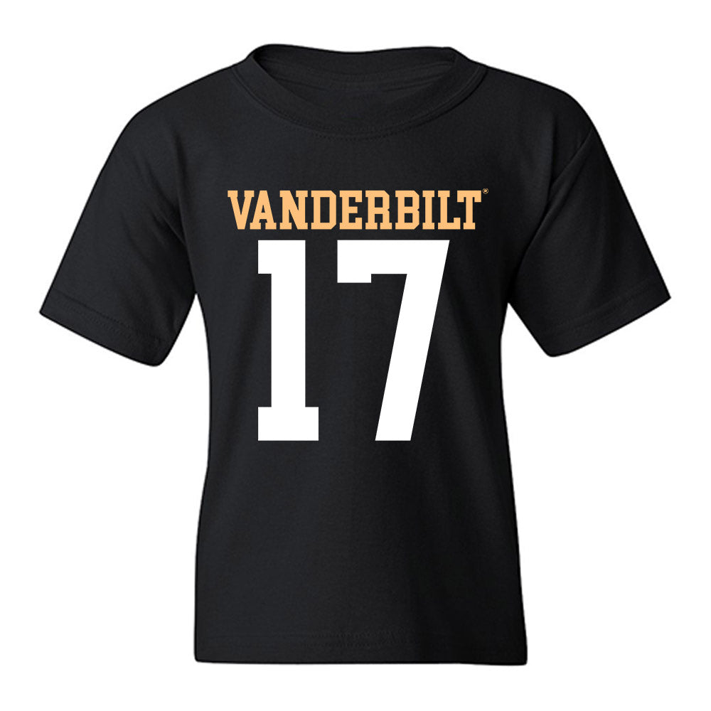 Vanderbilt - NCAA Football : Mark Davis - Replica Shersey Youth T-Shirt-0