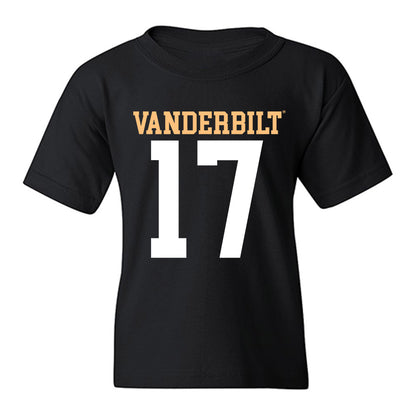 Vanderbilt - NCAA Football : Mark Davis - Replica Shersey Youth T-Shirt-0
